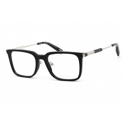 Chopard Men's Eyeglasses - Shiny Night Blue/Silver Rectangular Frame | VCH344 0821 ,