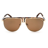 Chopard Men's Sunglasses - Adjustable Nose Pad Shiny Rose Gold/Havana SCHF82 300P ,