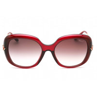 Chopard Men's Sunglasses - Full Rim Opal Bordeaux Plastic Oval Frame | SCH314S 06F6 ,