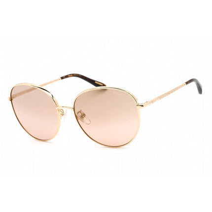 Chopard Men's Sunglasses - Full Rim Polished Rose Gold Oval Frame | SCHF75V 300X ,