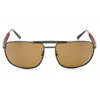 Chopard Men's Sunglasses - Full Rim Shiny Bakelite Metal Aviator Frame | SCHF81 568P ,