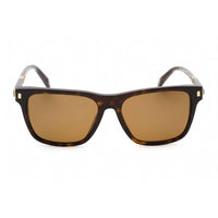 Chopard Men's Sunglasses - Full Rim Shiny Dark Havana Plastic Square | SCH312 722P ,