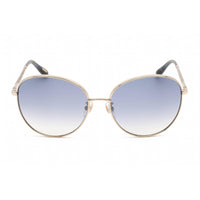 Chopard Men's Sunglasses - Full Rim Shiny Light Gold Metal Oval Frame | SCHF75V 594B ,