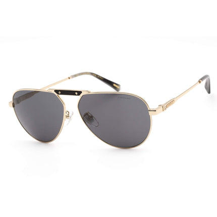 Chopard Unisex Sunglasses - Shiny Total Rose Gold Pilot Shaped Metal Frame SCHF80 0300 ,