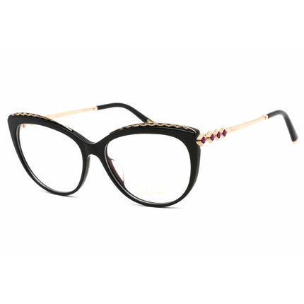 Chopard Women's Eyeglasses - Black Cat Eye Plastic Frame Demo Lens | VCH276S 700Y ,