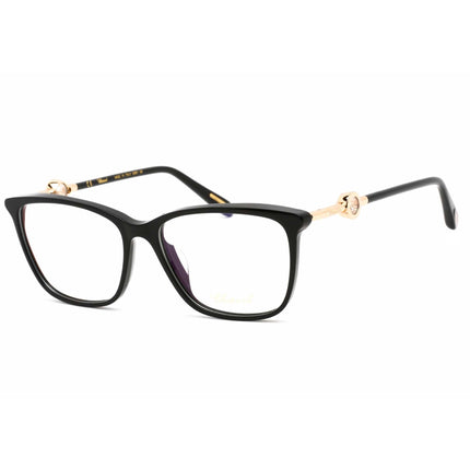 Chopard Women's Eyeglasses - Black Full Rim Frame Clear Demo Lens | VCH284S 0700 ,