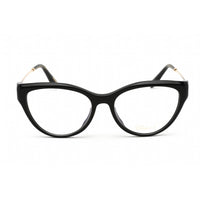 Chopard Women's Eyeglasses - Clear Demo Lens Black/Gold Plastic Frame | VCH323S 0700 ,