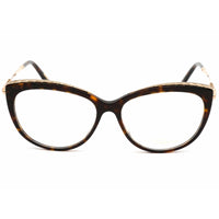 Chopard Women's Eyeglasses - Dark Havana Cat Eye Frame Clear Demo Lens | VCH276S 0722 ,