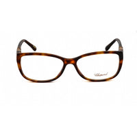 Chopard Women's Eyeglasses - Full Rim Dark Havana Rectangular Frame | VCH226S 0752 ,