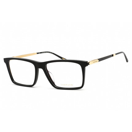 Chopard Women's Eyeglasses - Full Rim Shiny Black Rectangular Plastic | VCH343 0700 ,
