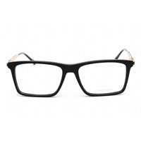 Chopard Women's Eyeglasses - Full Rim Shiny Black Rectangular Plastic | VCH343 0700 ,