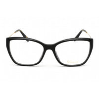 Chopard Women's Eyeglasses - Full Rim Shiny Black/Gold Cat Eye Frame | VCH322S 0700 ,