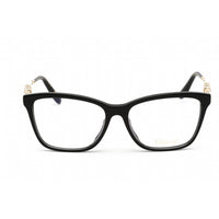 Chopard Women's Eyeglasses - Shiny Black/Gold Cat Eye Plastic Frame | VCH318S 0700 ,