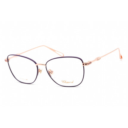 Chopard Women's Eyeglasses - Shiny Copper Gold Metal Cat Eye Frame | VCHD52S 08MZ ,