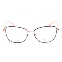 Chopard Women's Eyeglasses - Shiny Copper Gold Metal Cat Eye Frame | VCHD52S 08MZ ,