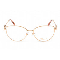 Chopard Women's Eyeglasses - Shiny Copper Gold Metal Cat Eye Frame | VCHF51S 08FC ,