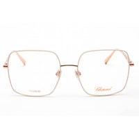 Chopard Women's Eyeglasses - Shiny Copper Gold Metal Rectangular Frame | VCHF49M 02AM ,