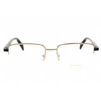 Chopard Women's Eyeglasses - Shiny Grey Gold Metal Rectangular Frame | VCHF55 08FF ,