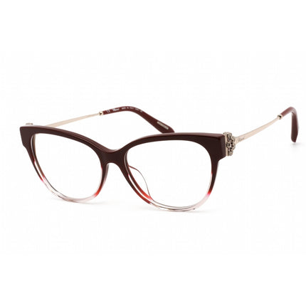 Chopard Women's Eyeglasses - Shiny Red Gradient and Light Pink Frame | VCH325S 0AQ8 ,