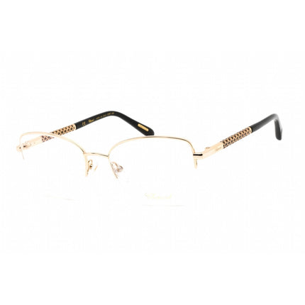 Chopard Women's Eyeglasses - Shiny Rose Gold Metal Cat Eye Shape Frame | VCHF46 0300 ,