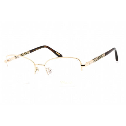 Chopard Women's Eyeglasses - Shiny Rose Gold Metal Cat Eye Shape Frame | VCHF46 300K ,
