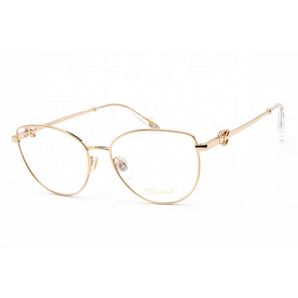 Chopard Women's Eyeglasses - Shiny Rose Gold Metal Cat Eye Shape Frame | VCHF51S 0300 ,