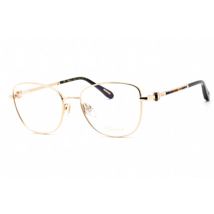 Chopard Women's Eyeglasses - Shiny Rose Gold Metal Rectangular Frame | VCHF17S 0300 ,