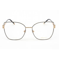 Chopard Women's Eyeglasses - Shiny Rose Gold with Blue Part Butterfly | VCHG01M 0309 ,