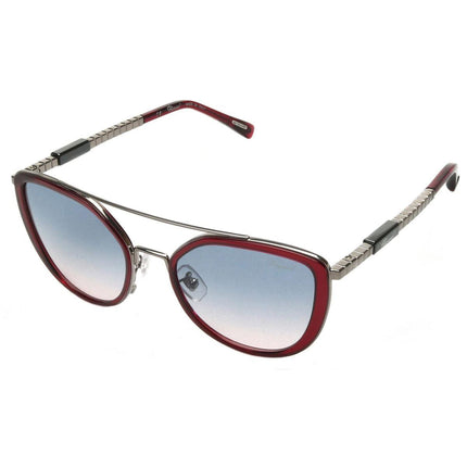 Chopard Women's Sunglasses - Burgundy and Gunmetal Frame | SCHC23-0509-52-21-135 ,