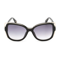 Chopard Women's Sunglasses - Gradient Lens Shiny Black Butterfly Frame SCH316 0700 ,