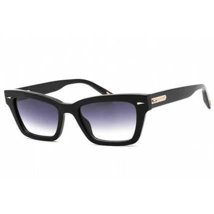 Chopard Women's Sunglasses - Shiny Black Plastic Cat Eye Shape Frame | SCH338 0700 ,