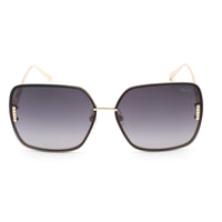 Chopard Women's Sunglasses - Shiny Total Rose Gold/Black Butterfly Shape SCHF72M 0300 ,