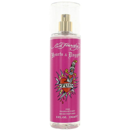 Christian Audigier Women's Fragrance Mist - Ed Hardy Hearts and Daggers Fresh, 8 oz ,