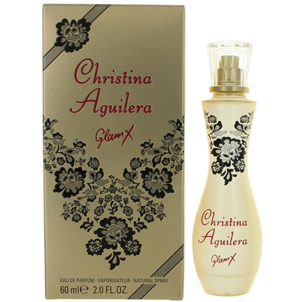 Christina Aguilera Women's Eau De Parfum Spray - Glam X Captivating Natural, 2 oz ,