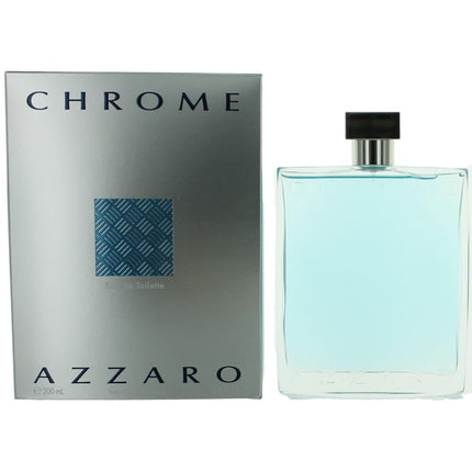 Chrome by Azzaro, 6.8 oz Eau De Toilette Spray for Men ,