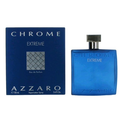Chrome Extreme by Azzaro, 3.4 oz Eau De Parfum Spray for Men ,