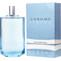Chrome Legend by Azzaro, 4.2 oz Eau De Toilette Spray for Men ,