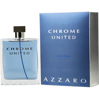 Chrome United by Azzaro, 6.7 oz Eau De Toilette Spray for Men ,