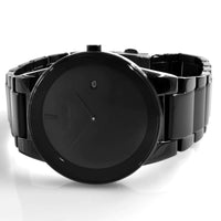 Citizen AU1065-58E Men's Axiom Eco-Drive Black Ion Plated Steel Bracelet Watch ,