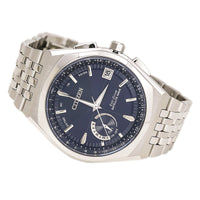 Citizen CC3020-57L Men's Satellite Wave World Time GPS Blue Dial Steel Bracelet Watch ,