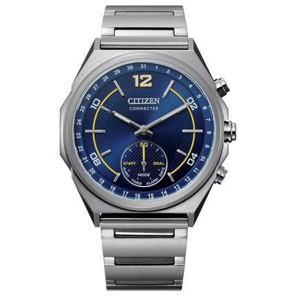 Citizen Men's Bluetooth Watch - Connected Blue Dial Bracelet | CX0000-55L ,