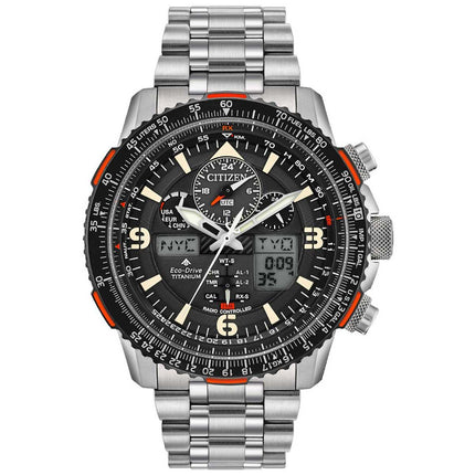Citizen Men's Chrono Watch - Promaster Ana-Digi Dial Titanium Bracelet | JY8109-85E ,