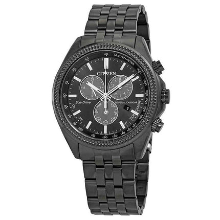 Citizen Men's Chronograph Watch - Brycen Grey & Black Dial | BL5567-57E ,