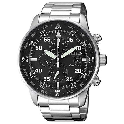Citizen Men's Chronograph Watch - Eco-Drive Stainless Steel Bracelet | CA0690-88E ,