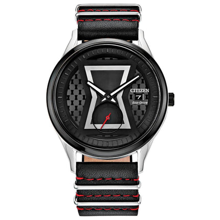 Citizen Men's Eco-Drive Watch - Marvel Black Widow Black Dial Strap | BV1138-01W ,