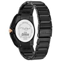Citizen Men's Eco-Drive Watch - Marvel Tony Stark Black Bracelet | AW1017-58W ,