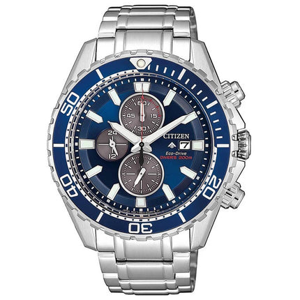 Citizen Men's Eco-Drive Watch - Promaster Marine Blue and Grey Dial | CA0710-82L ,