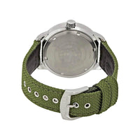 Citizen Men's Eco Drive Watch - Solar Black Dial Green Nylon Strap | BM7390-22X ,