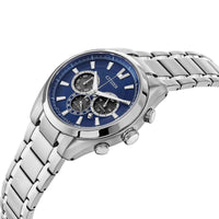 Citizen Men's Eco-Drive Watch - Super Titanium Chrono Blue Dial Bracelet | CA4010-58L ,