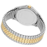 Citizen Men's Quartz Watch - Dress White Dial Two Tone Expansion Bracelet | BF5004-93A ,